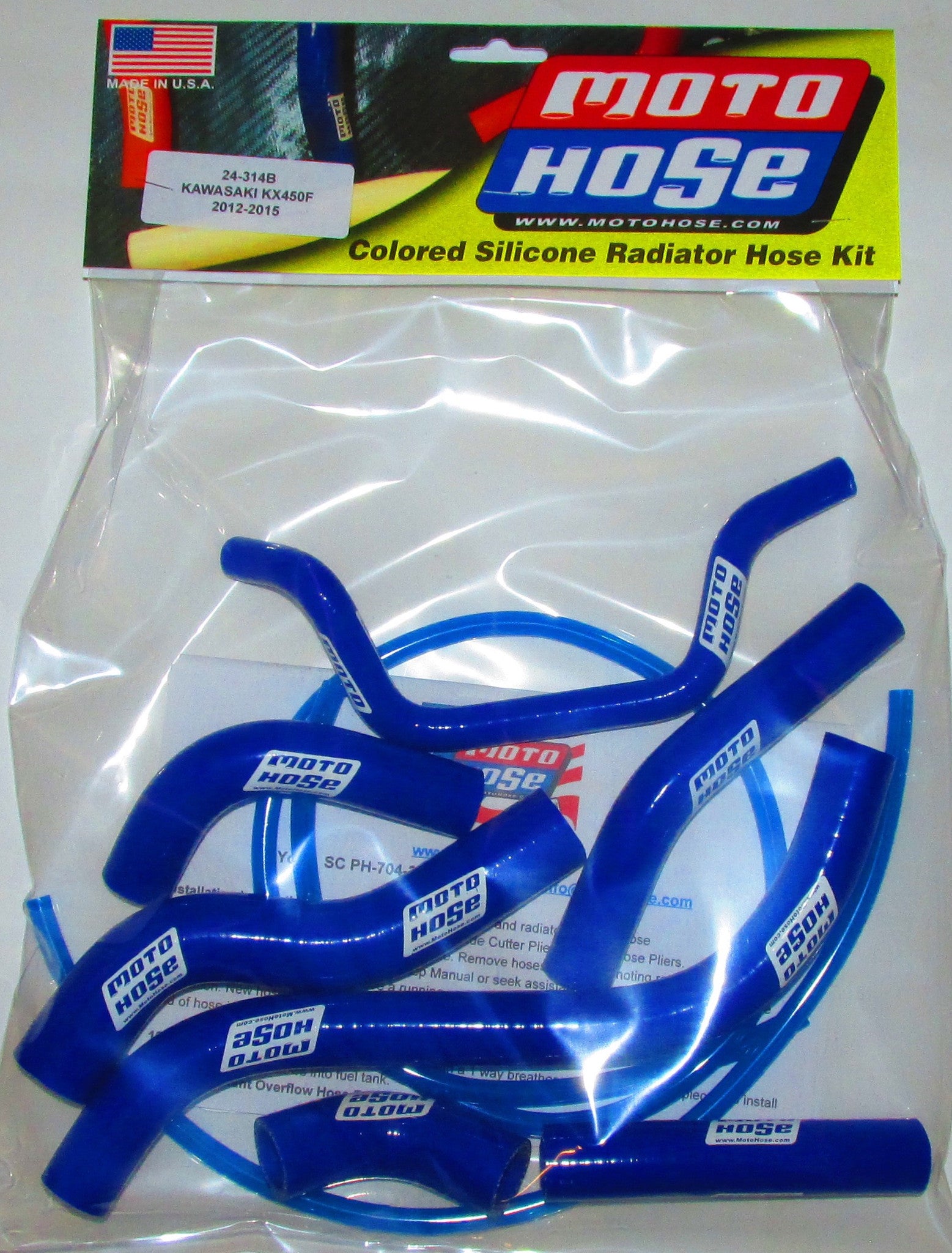 KAWASAKI 2 STROKE OFF ROAD PREMIUM HOSE KIT