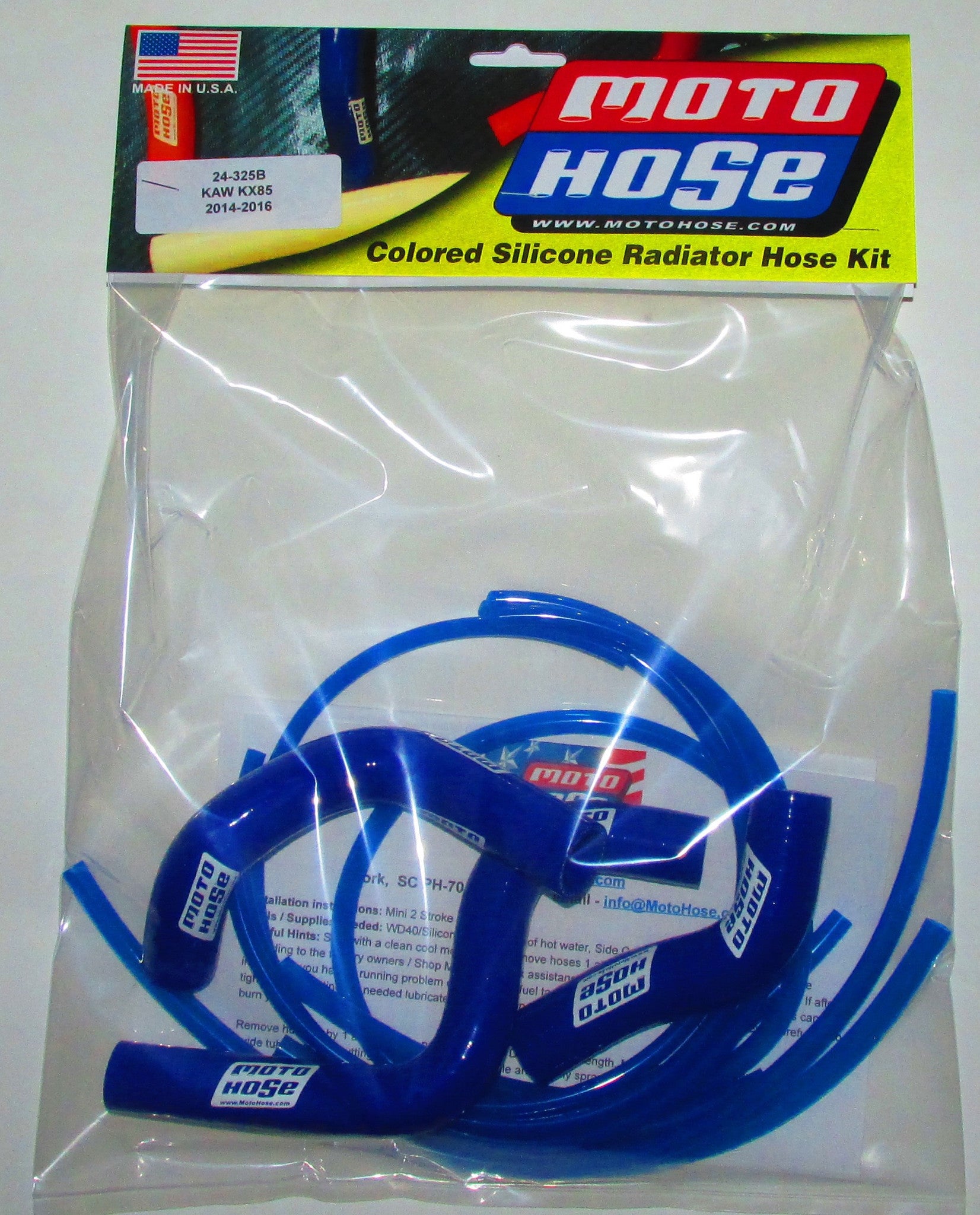 KAWASAKI KX 60 65 80 85 100 112 125 250 500 KDX 200 220 2 st PREMIUM HOSE KIT