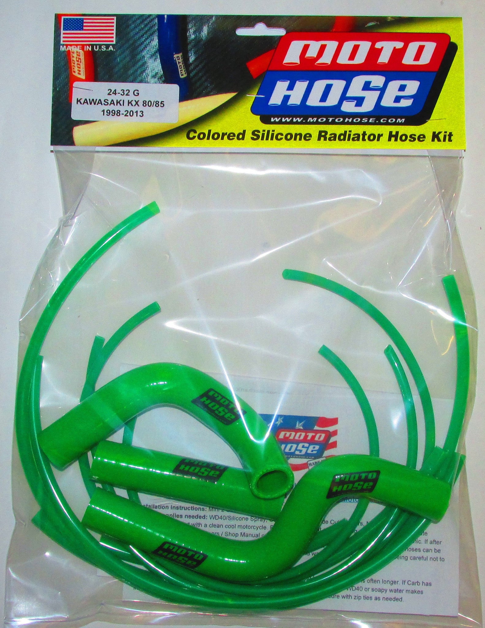 KAWASAKI 2 STROKE OFF ROAD PREMIUM HOSE KIT