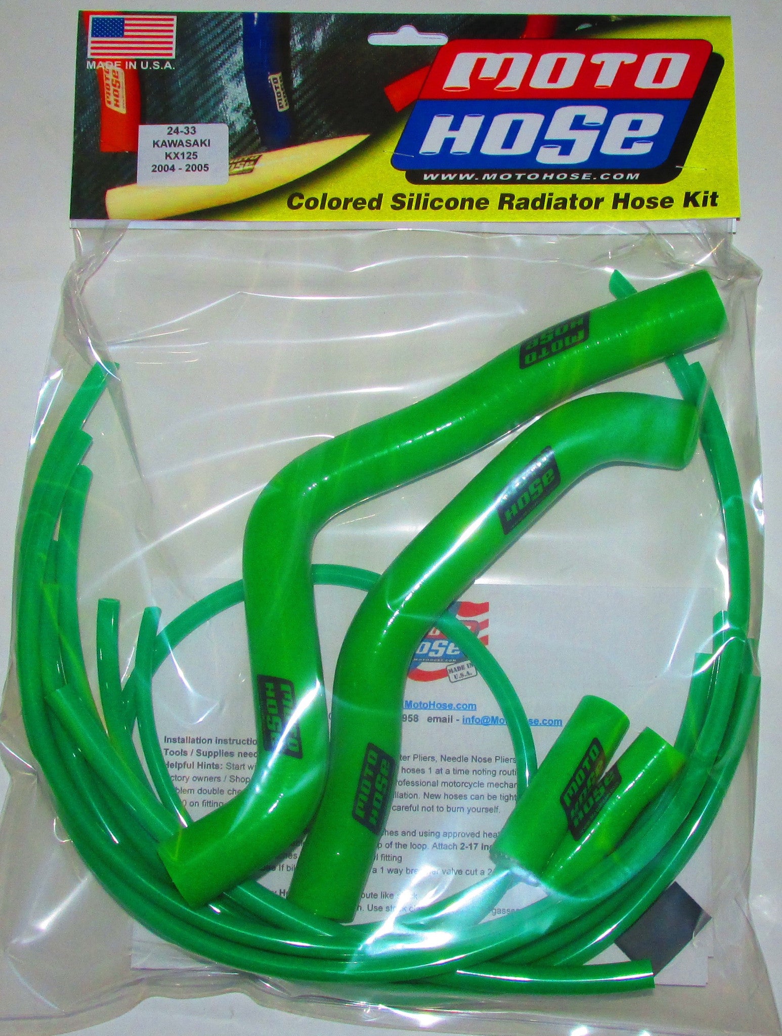 KAWASAKI 2 STROKE OFF ROAD PREMIUM HOSE KIT