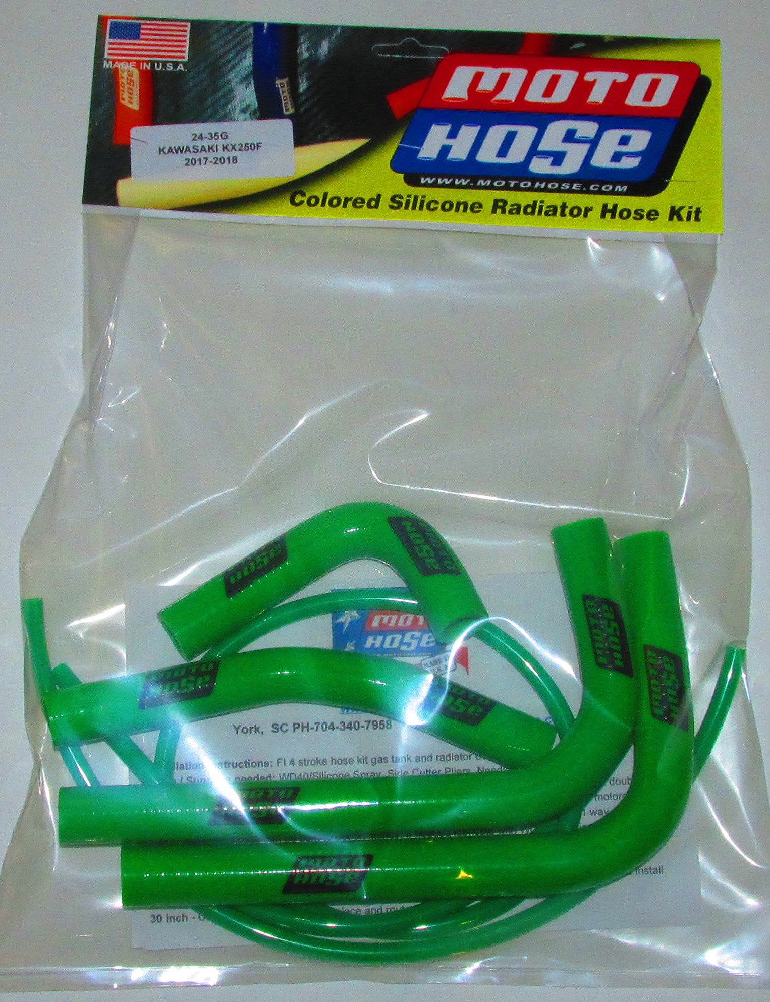 KAWASAKI 2 STROKE OFF ROAD PREMIUM HOSE KIT