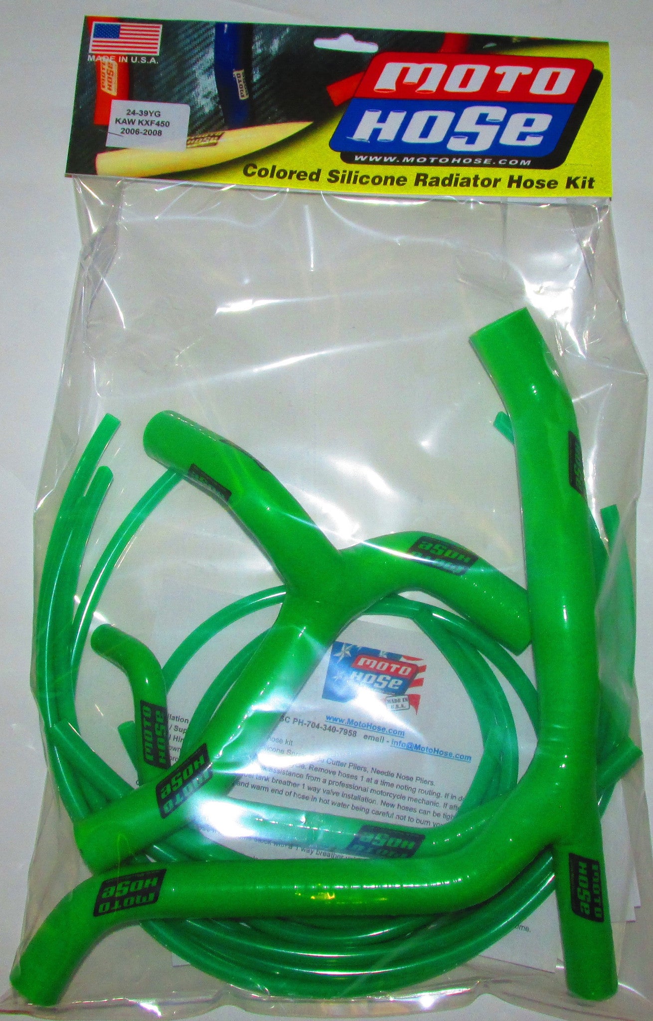 KAWASAKI 2 STROKE OFF ROAD PREMIUM HOSE KIT